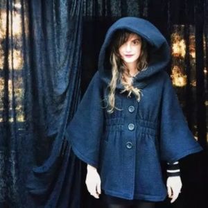 Steve Madden Hooded Cape Coat - New!